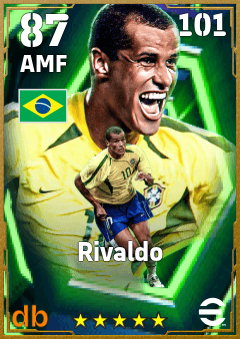 Rivaldo — AMF, OVR 87, MAX 101