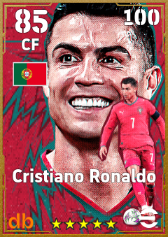 Cristiano Ronaldo — CF, OVR 85, MAX 100