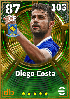 Diego Costa — CF, OVR 87, MAX 103