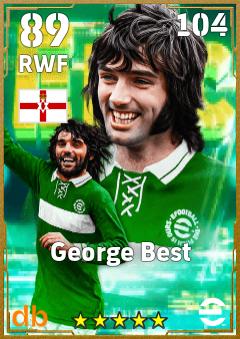 George Best — RWF, OVR 89, MAX 104