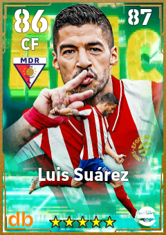 Luis Suárez eFootball player card