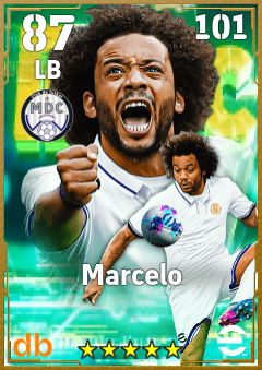Marcelo — LB, OVR 87, MAX 101