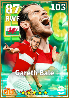Gareth Bale eFootball player card