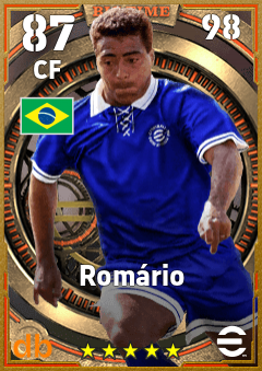 Romário eFootball player card