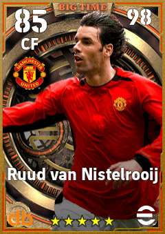 Ruud van Nistelrooij — CF, OVR 85, MAX 98