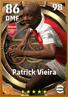Patrick Vieira eFootball player card
