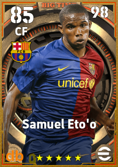 Samuel Eto'o eFootball player card