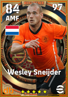 Wesley Sneijder eFootball player card