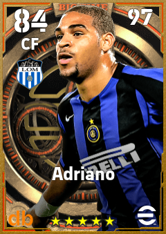 Adriano eFootball player card