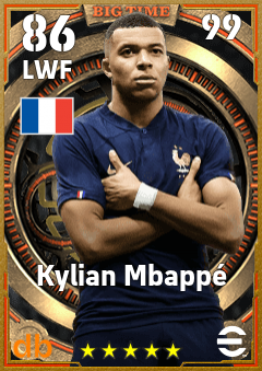 Kylian Mbappé eFootball player card