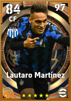 Lautaro Martínez eFootball player card