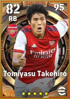 Tomiyasu Takehiro eFootball player card