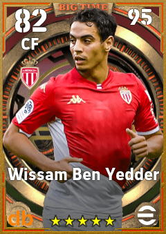 Wissam Ben Yedder eFootball player card