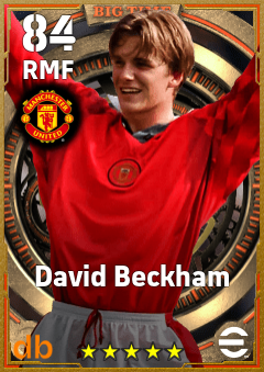 David Beckham eFootball player card
