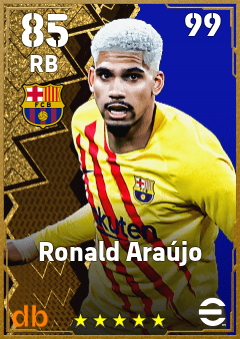 Ronald Araújo eFootball player card