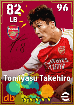 Tomiyasu Takehiro eFootball player card