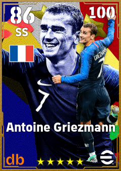 Antoine Griezmann eFootball player card