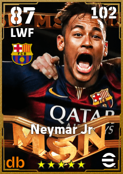 Neymar Jr eFootball player card