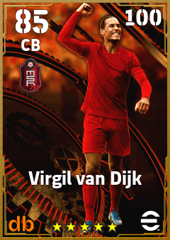 Virgil van Dijk eFootball player card