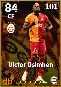 Victor Osimhen eFootball player card