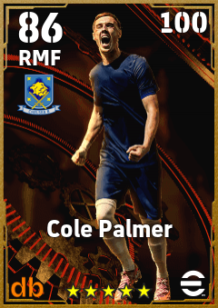 Cole Palmer — RMF, OVR 86, MAX 100