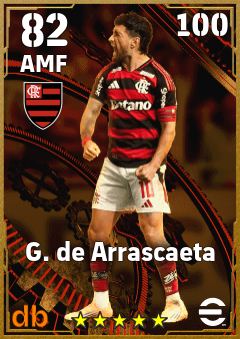 G. de Arrascaeta — AMF, OVR 82, MAX 100
