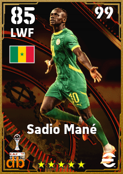 Sadio Mané eFootball player card