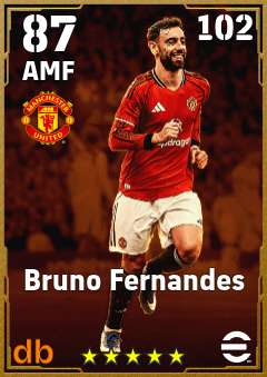 Bruno Fernandes eFootball player card