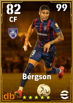 Bérgson — CF, OVR 82, MAX 99