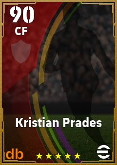 Kristian Prades — CF, OVR 90, MAX 90