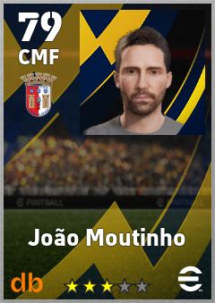 João Moutinho — CMF, OVR 79, MAX 87
