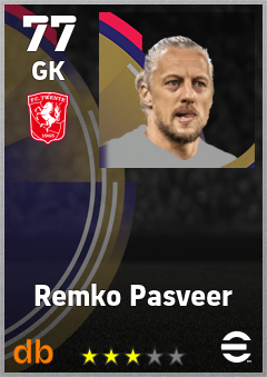 Remko Pasveer — GK, OVR 77, MAX 77