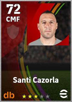Santi Cazorla eFootball player card